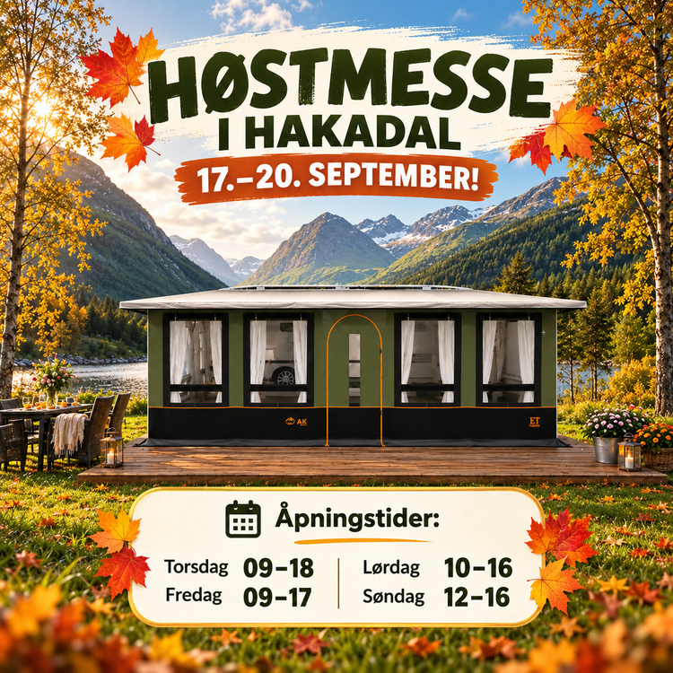 HØSTMESSE I HAKADAL 17.–20. SEPTEMBER!