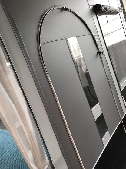 Ask 7+ Stålgrå Frittstående Helårstelt – Robust, Allsidig, 727x350cm