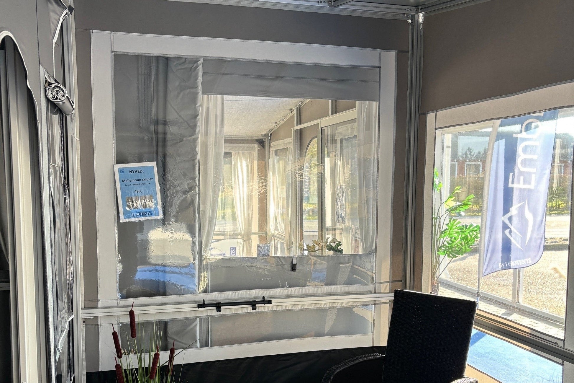 Hele Sidevægger til  ekstra tag Ask 4-5-6  190 x 300 VENSTRE  H2
