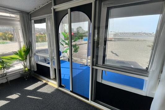 Plissedør Ask/Embla 93,2 X 182-185 cm