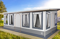 Embla 5+ Frittstående Helårstelt 5.7m x 3.5m – Robust PVC Kvalitet