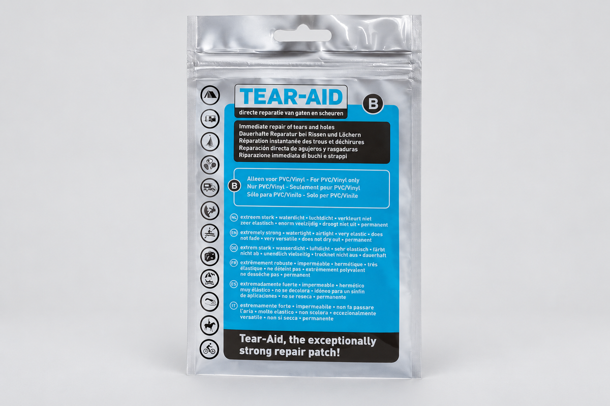 Rep sett Tear Aid (B)  KUN FOR PVC-VINYL