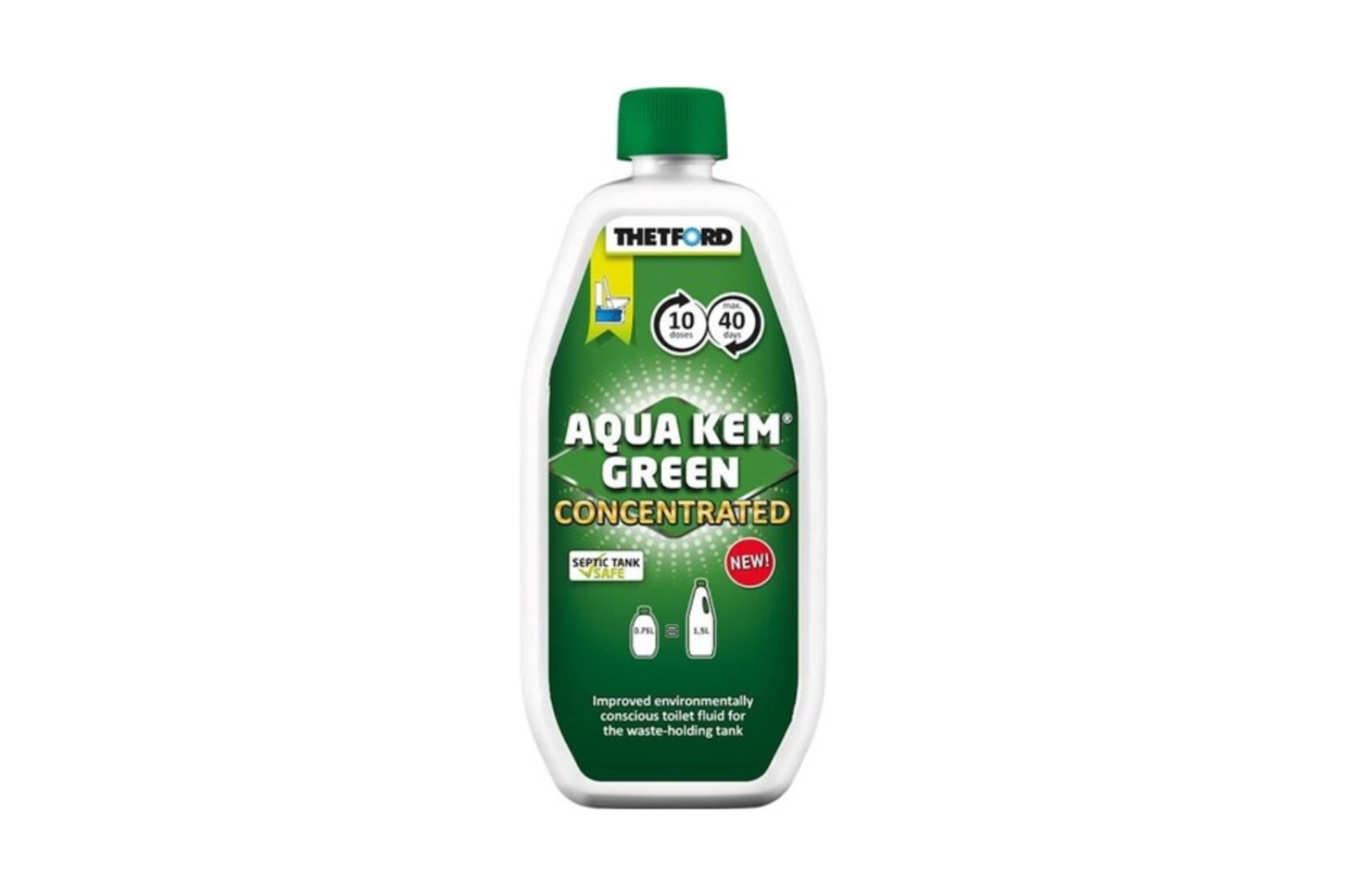 Sanitærvæske Aqua Kem Green Konsentrert 750 ml.