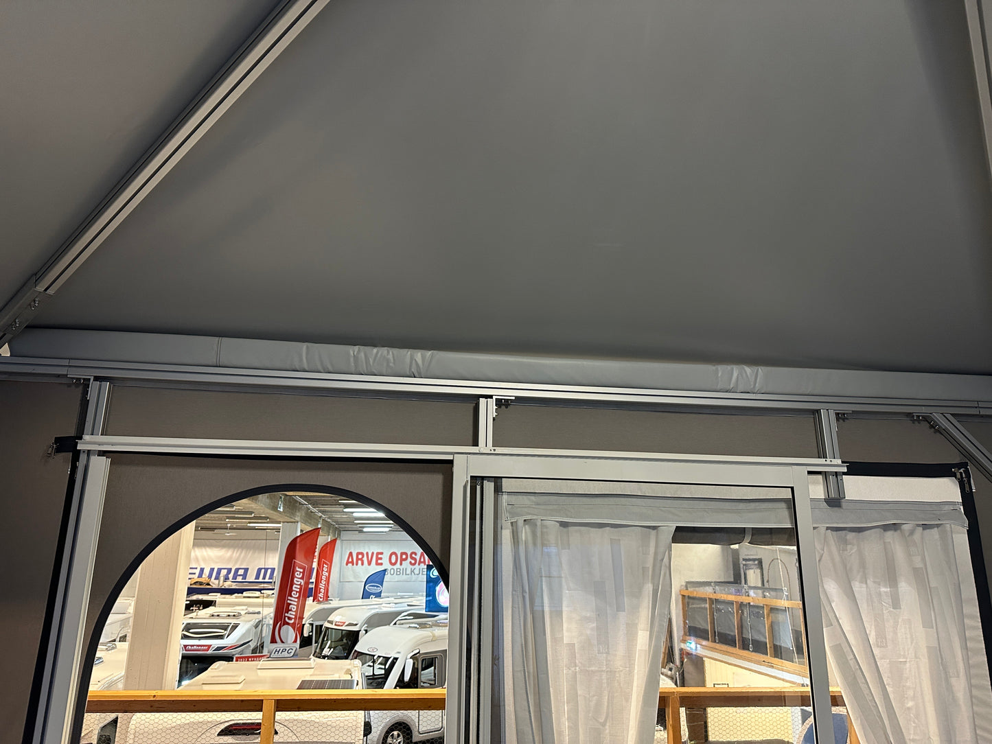 Puter mellom tak og vegg pavilion 3x4