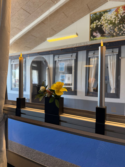 Lysestakehodler til alustativ ASK/EMBLA Sort